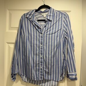 Old Navy Classic Shirt - Blue and White